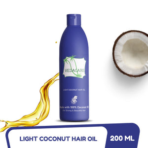 Vedacare Natural Coconut Light Hair Oil