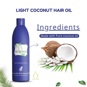 Vedacare Natural Coconut Light Hair Oil